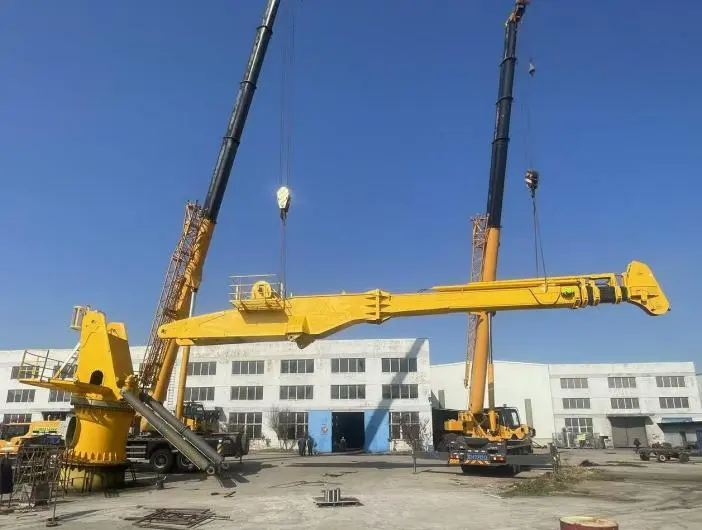 MAXTECH 3t@39m Telescopic Boom Crane: Excellent Quality, Ready to Embark on a New Mission